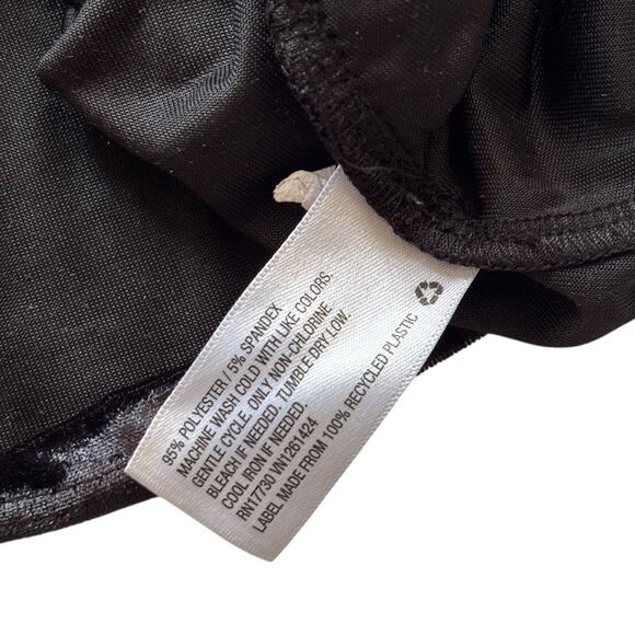 Wild Fable black crushed velvet camisole crop top S - Picture 5 of 5